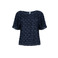 Dame Blanche blouse blauw 1