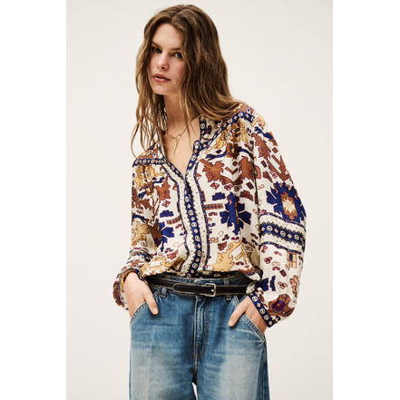 Ba&sh blouse multi color