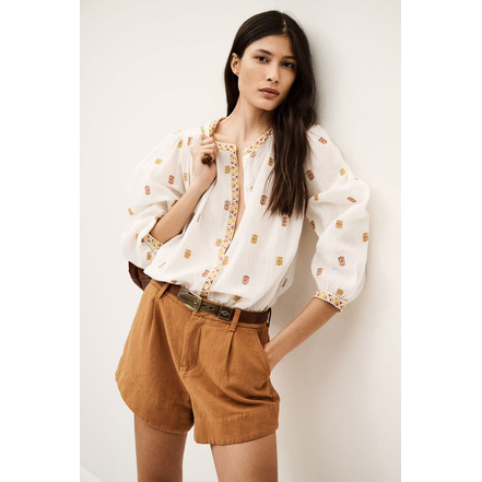 Ba&sh blouse ecru