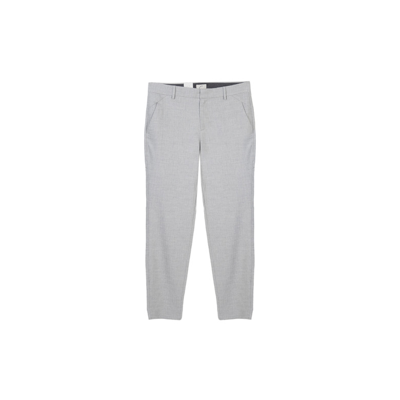 Plain trousers 34 inch grey