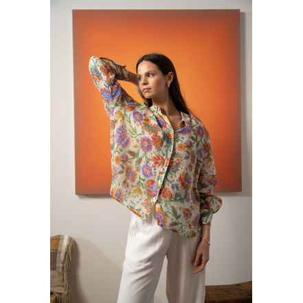 Jeff blouse multi color