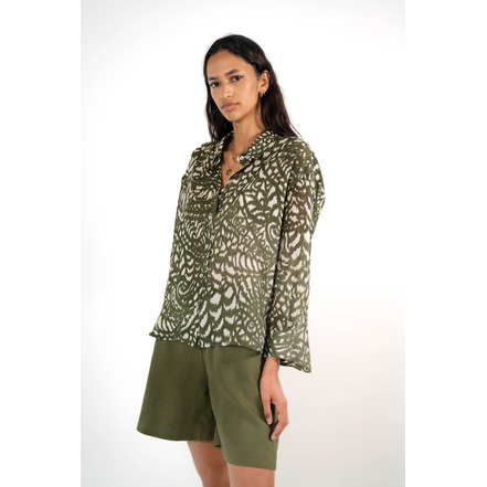 Jeff blouse groen