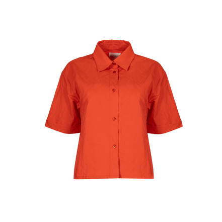 Our Sister blouse rood