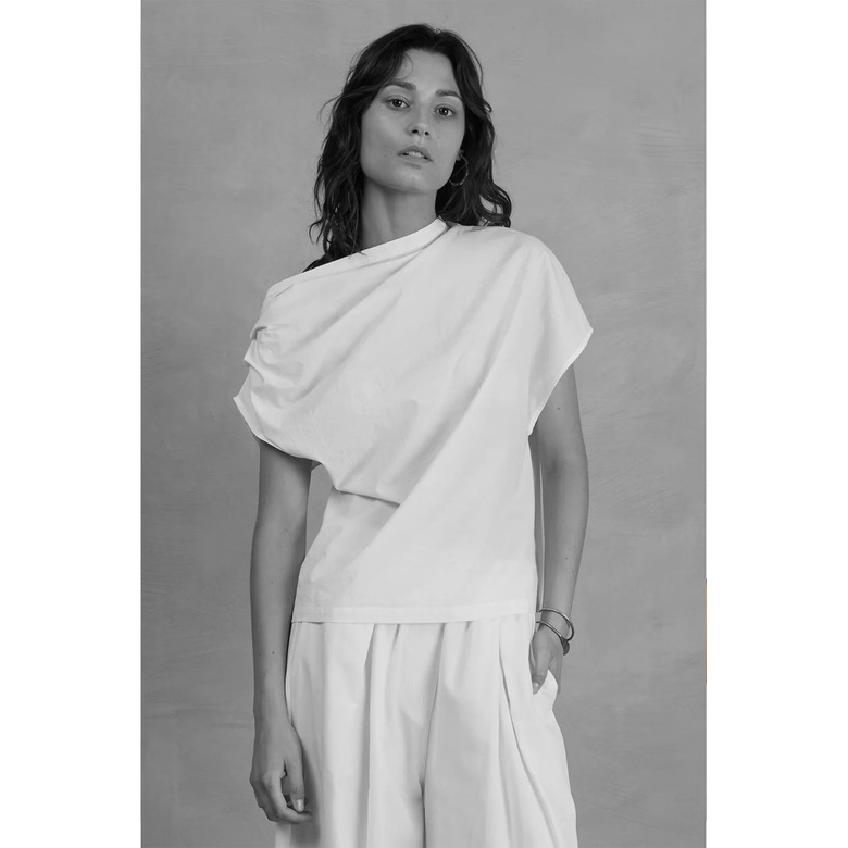 Nathalie Vleeschouwer blouse blauw 2