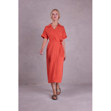 Nathalie Vleeschouwer jurk oranje