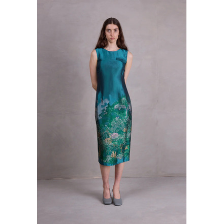 Nathalie Vleeschouwer jurk groen