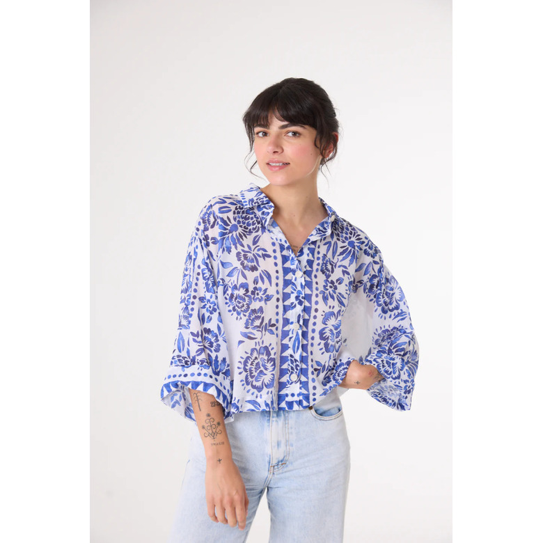 Sacrecoeur bluse blau 2