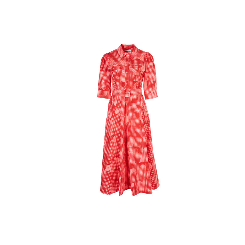 Essentiel jurk roze 1