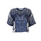 La Fee Maraboutee bluse blau 1