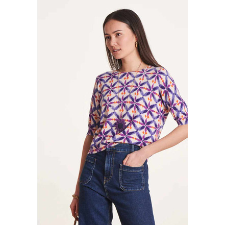 La Fee Maraboutee sweater violet