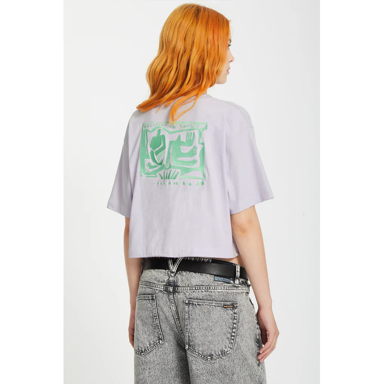Volcom t-shirt lila 2