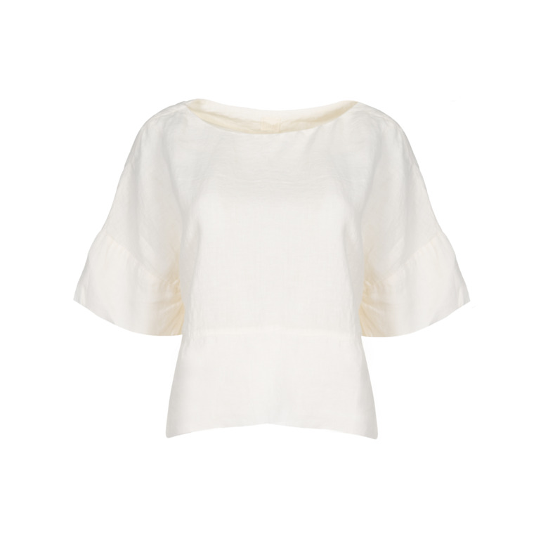 120%lino blouse ecru 1