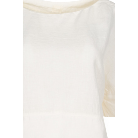120%lino blouse ecru