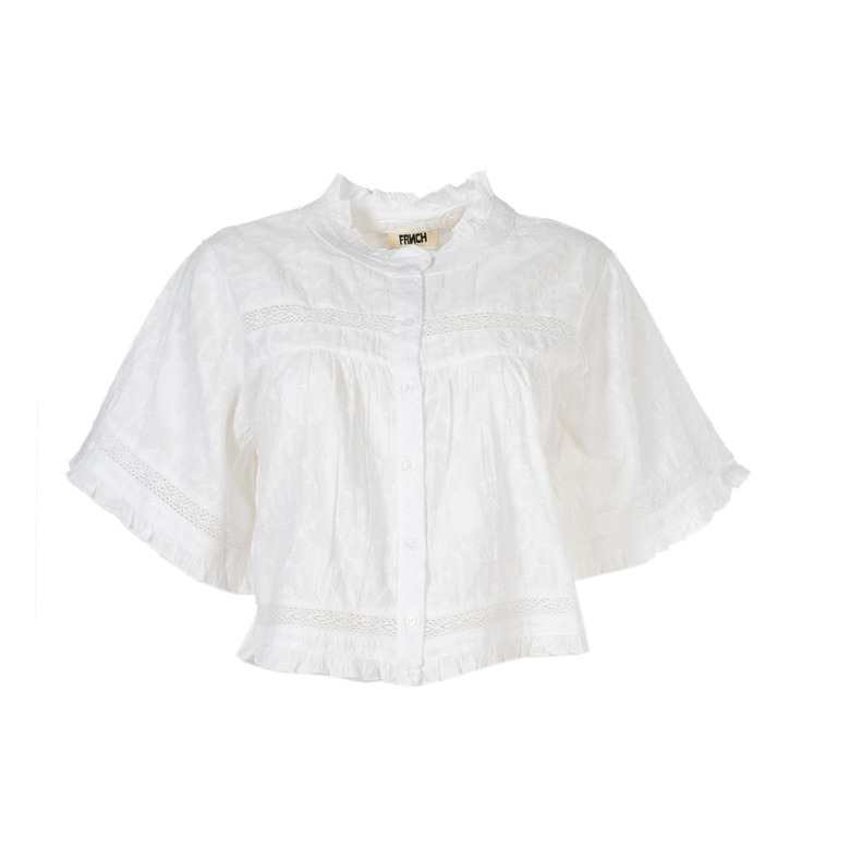 Frnch blouse wit