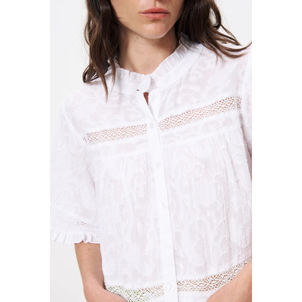 Frnch blouse wit
