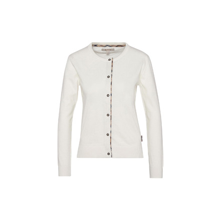 Barbour cardigan white