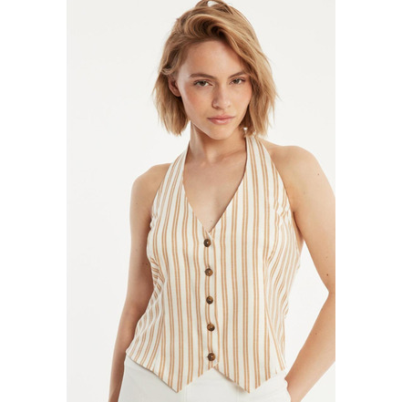 Ana Alcazar weste beige