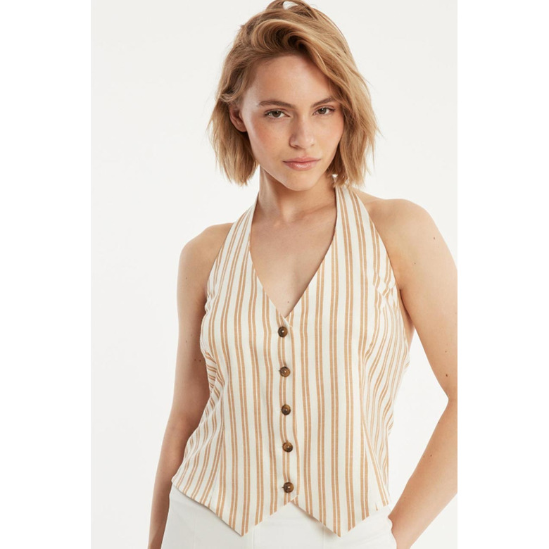 Ana Alcazar weste beige 2
