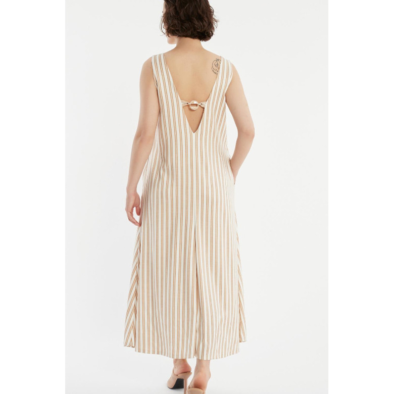 Ana Alcazar kleid beige 3