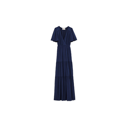 Ba&sh jurk blauw
