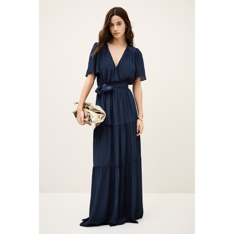 Ba&sh jurk blauw 2