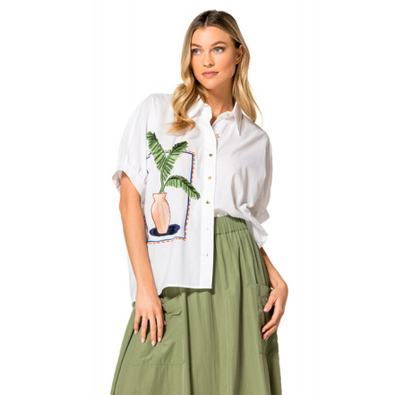 Caroline Biss blouse wit
