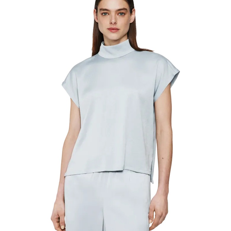 Drykorn topje blauw 2
