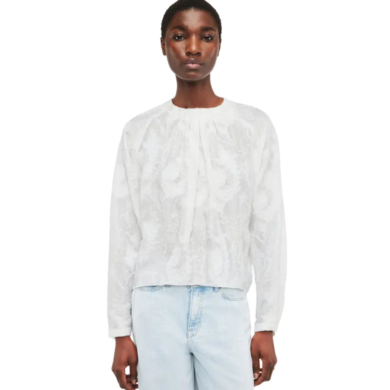 Drykorn sweater white 2