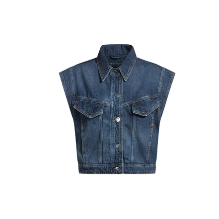 Boss vest blue