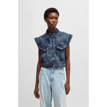 Boss vest blue
