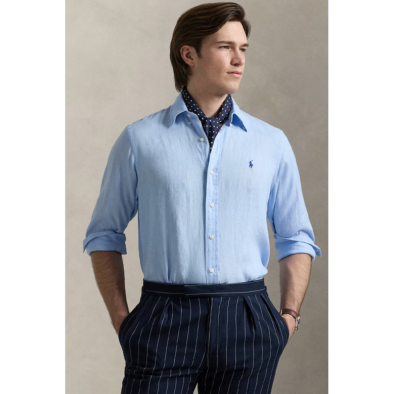 Ralph Lauren hemd blau 2