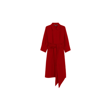 S Maxmara jurk rood