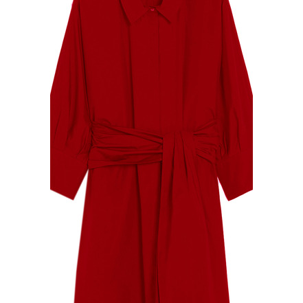 S Maxmara jurk rood