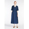 S Maxmara jurk blauw 2
