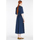 S Maxmara jurk blauw 3