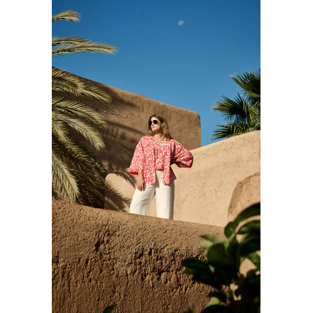 Mayerline blouse rood
