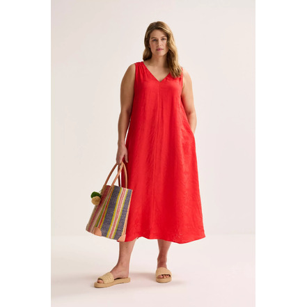 Mayerline jurk rood