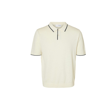 Selected Homme polo ecru