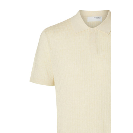 Selected Homme polo ecru