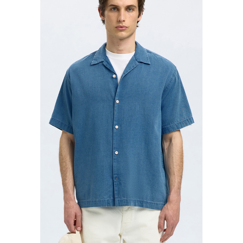 Selected Homme chemise bleu 2