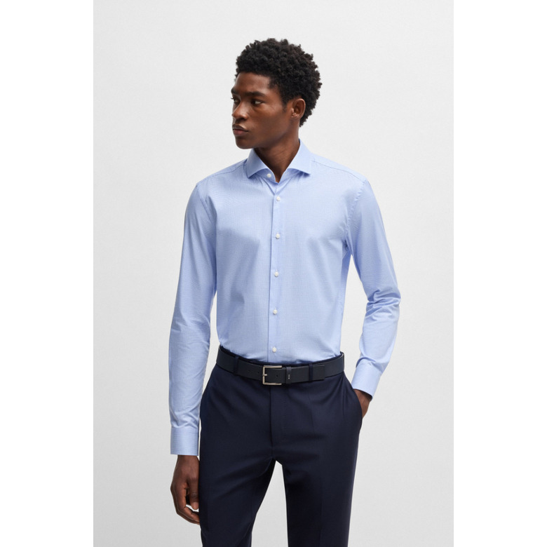 Boss shirt blue 2