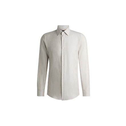 Boss shirt lightbrown