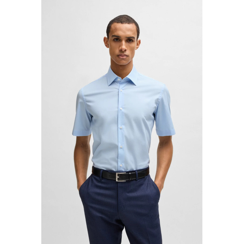 Boss shirt blue 2
