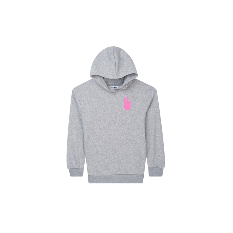 Someone Junior Meisjes hoodie grau