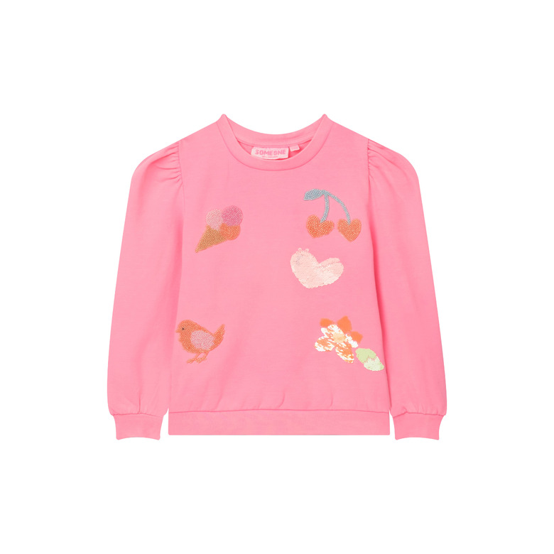 Someone Kids sweater rosa
