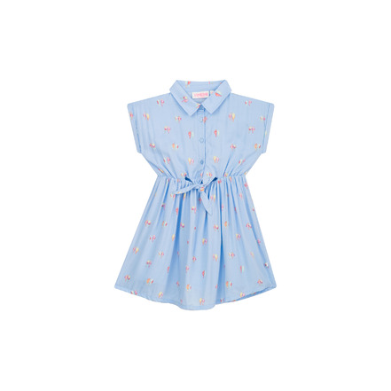 Someone Kids kleid blau