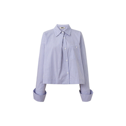 Frnch blouse blauw