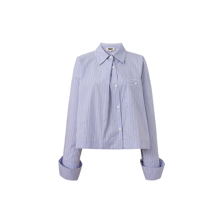 Frnch blouse blauw