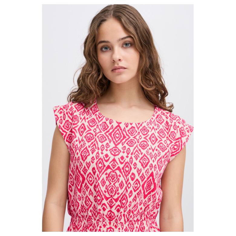 Ichi dress pink 2