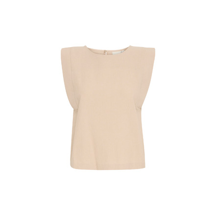 Ichi blouse lightbrown